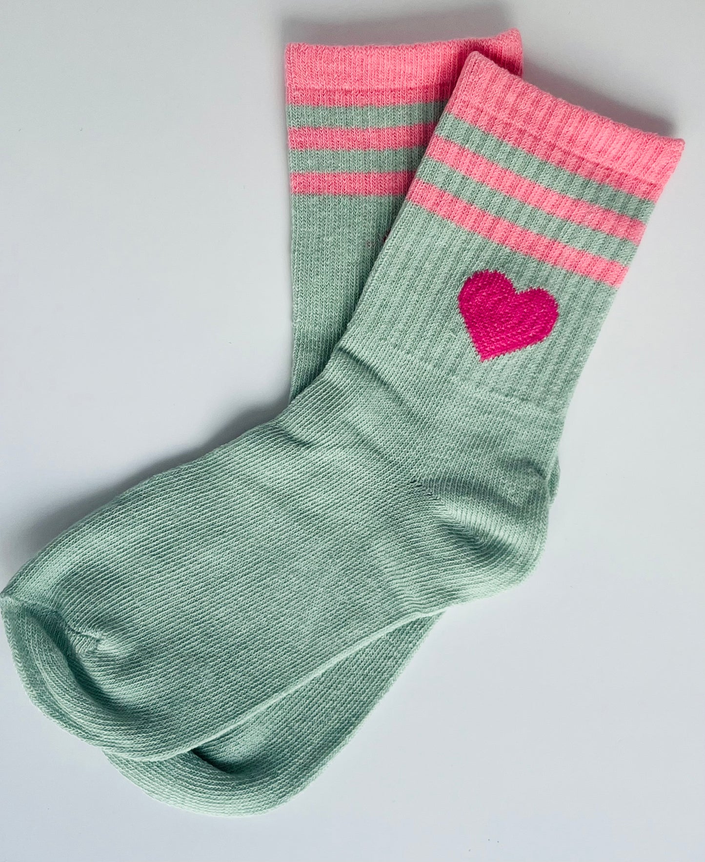 chaussettes cœurs